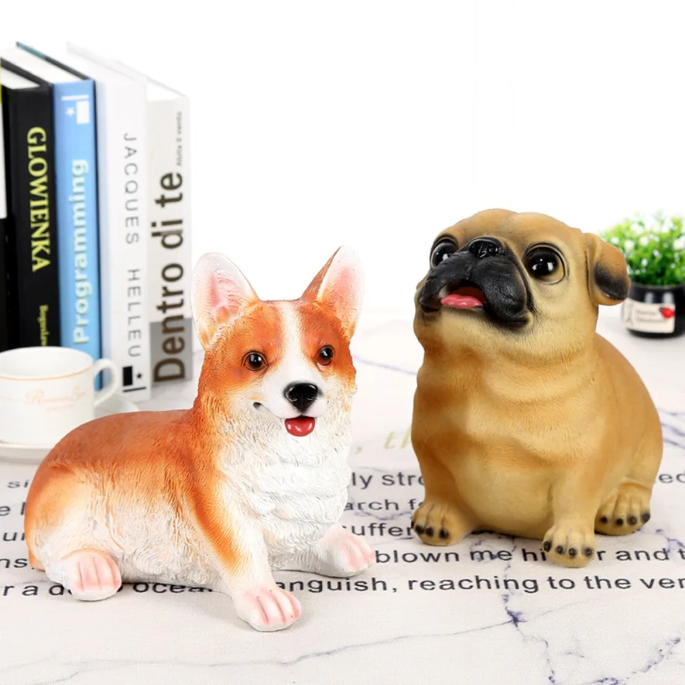 

Cute Savings Tank Dog Piggy Bank Decorative Large Capacity Animal Saving Box Openable Cartoon Zodiac Dog Ornaments Desk