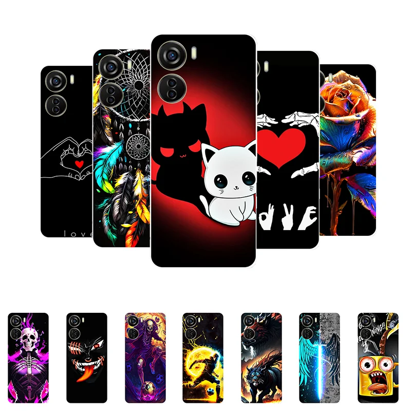 For Nubia Neo 5G Case 2023 Funny Cute Silicone Soft Back Cases for ZTE Nubia Neo Cover NubiaNeo 5G Shockproof Bumper