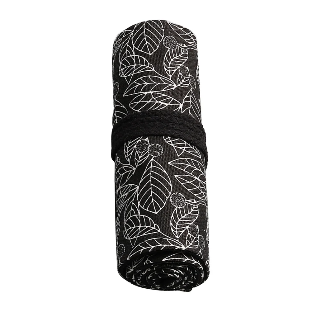 

36 Slots Pencil Roll Wrap Canvas Organizer Portable Art Pen Storage Holder Case Pouch for Sketching Students Gifts