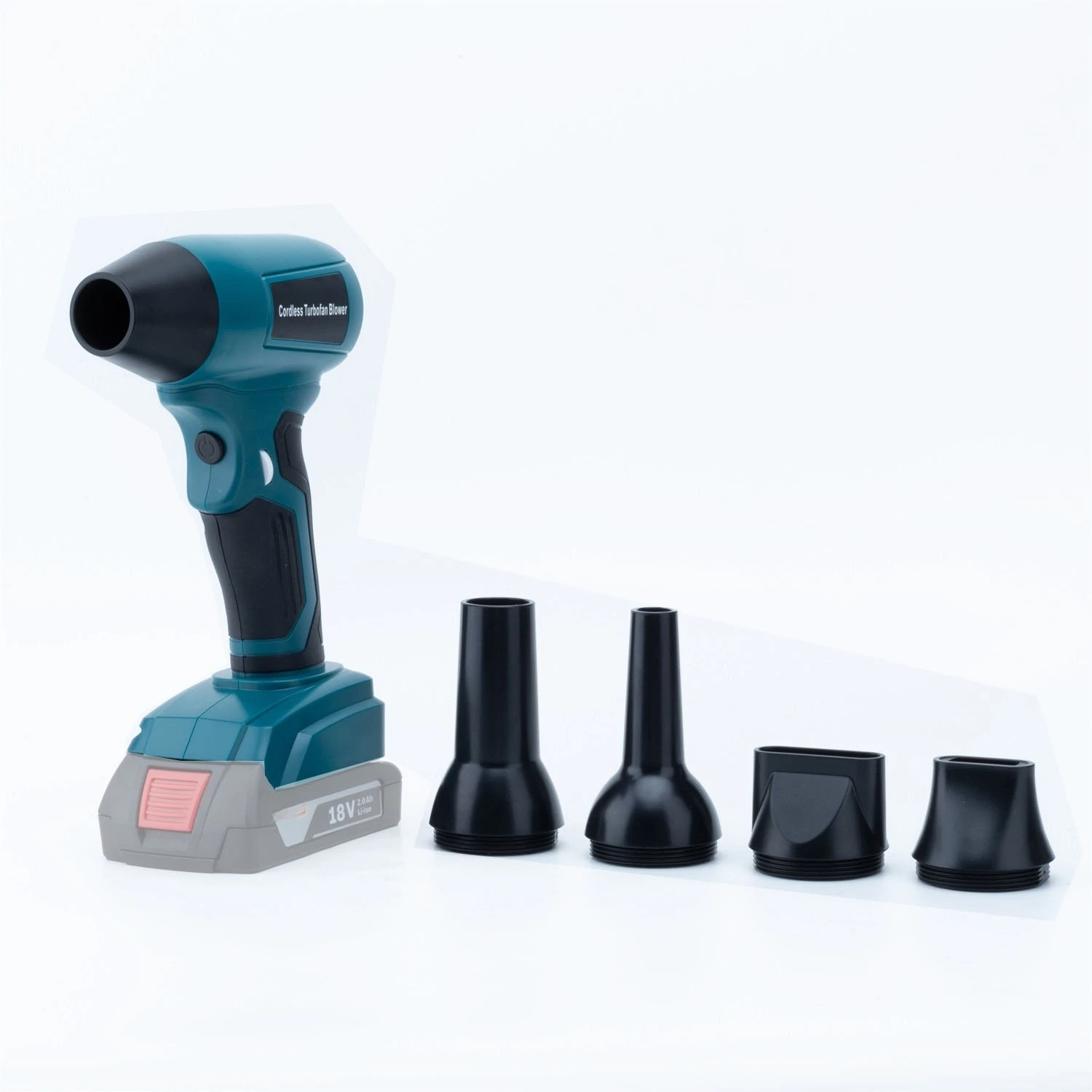 

Power Tool Brushless Electric Turbo Jet Fan Strong Wind Air Blower for Bosch 18V 20V Battery Cordless Jobsite Leaf Blower