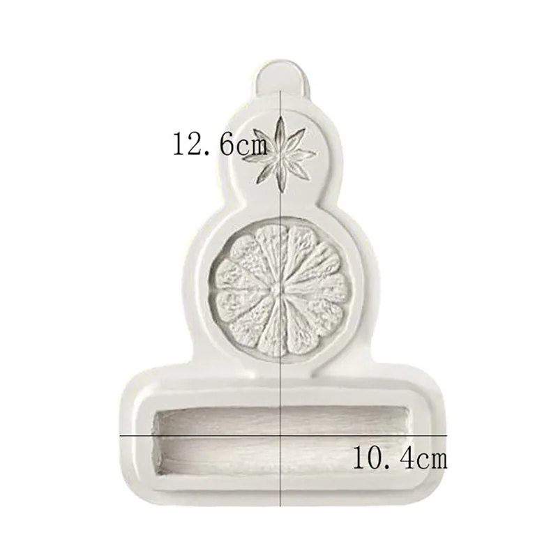 1PC Lemon Cinnamon Star Anise Silicone Mold Cupcake Candy Baking Mold Chocolate Fondant Cake Decorating Tools