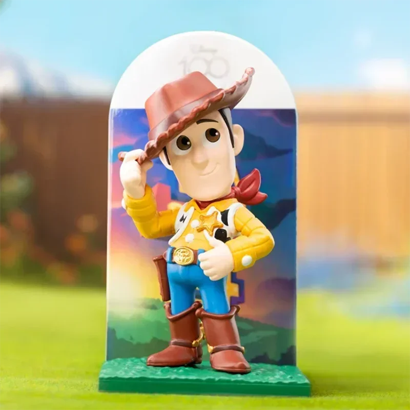 

Disney 100Th Anniversary Pixar Series 100% Original Blind Box Surprise Mystery Box Cute Anime Action Figure Ornaments Figurines