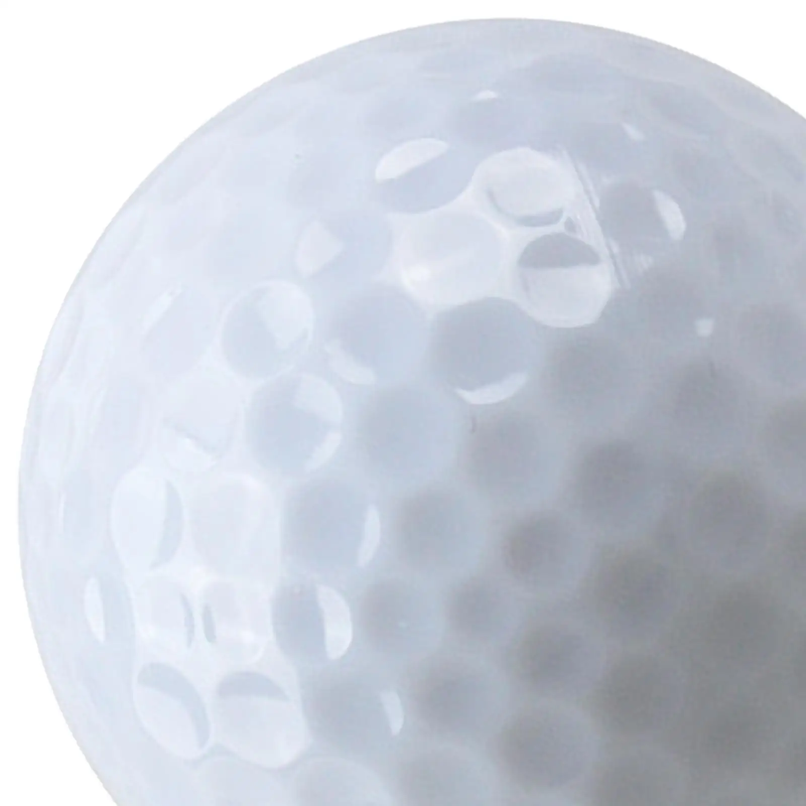 2 Pcs Flashing Luminous Golf Ball LED Night Light Training Practice