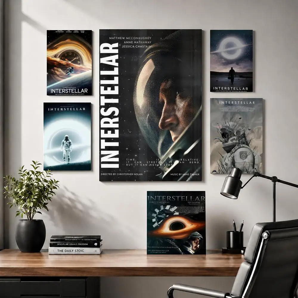Classic Movie I-Interstellar Painting Calligraphy Modern Canvas Wall Art for Bedroom & Living Room | Home Decor Gift