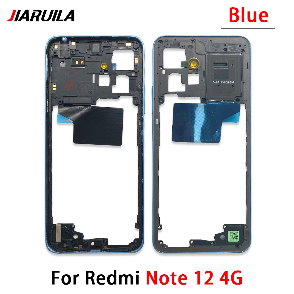 For Xiaomi Redmi Note 12 4G / Note 12 5G / Note 12 Pro 4G / Note 12s Middle Bezel frame Antenna Case Cover Replacement Parts image 4