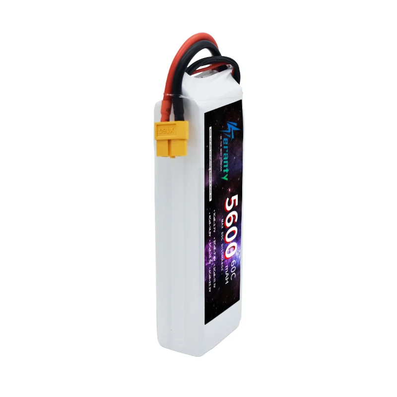 Batterie Fuchsia pour voiture FreKouDrone, 60C Max 80C 3S 11.1V 5600mAh, bumoustique précieux FPV, quadrirotor avec compte 60, compte 90, prise EC5