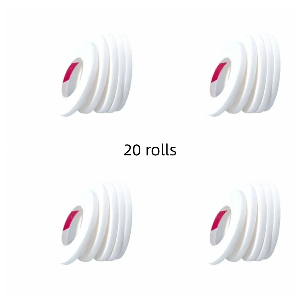 20 Rollen Mesh-Wimpernlifting-Klebeband, atmungsaktiv, hypoallergen, Verlängerungsband für falsche Wimpern, leicht reißen, starke Viskosität