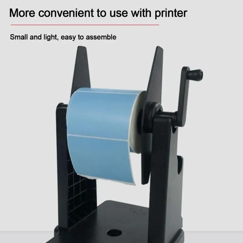 652F Manual Printer Label Rollback for Argox Godex Barcode Rewinder Paper Stent