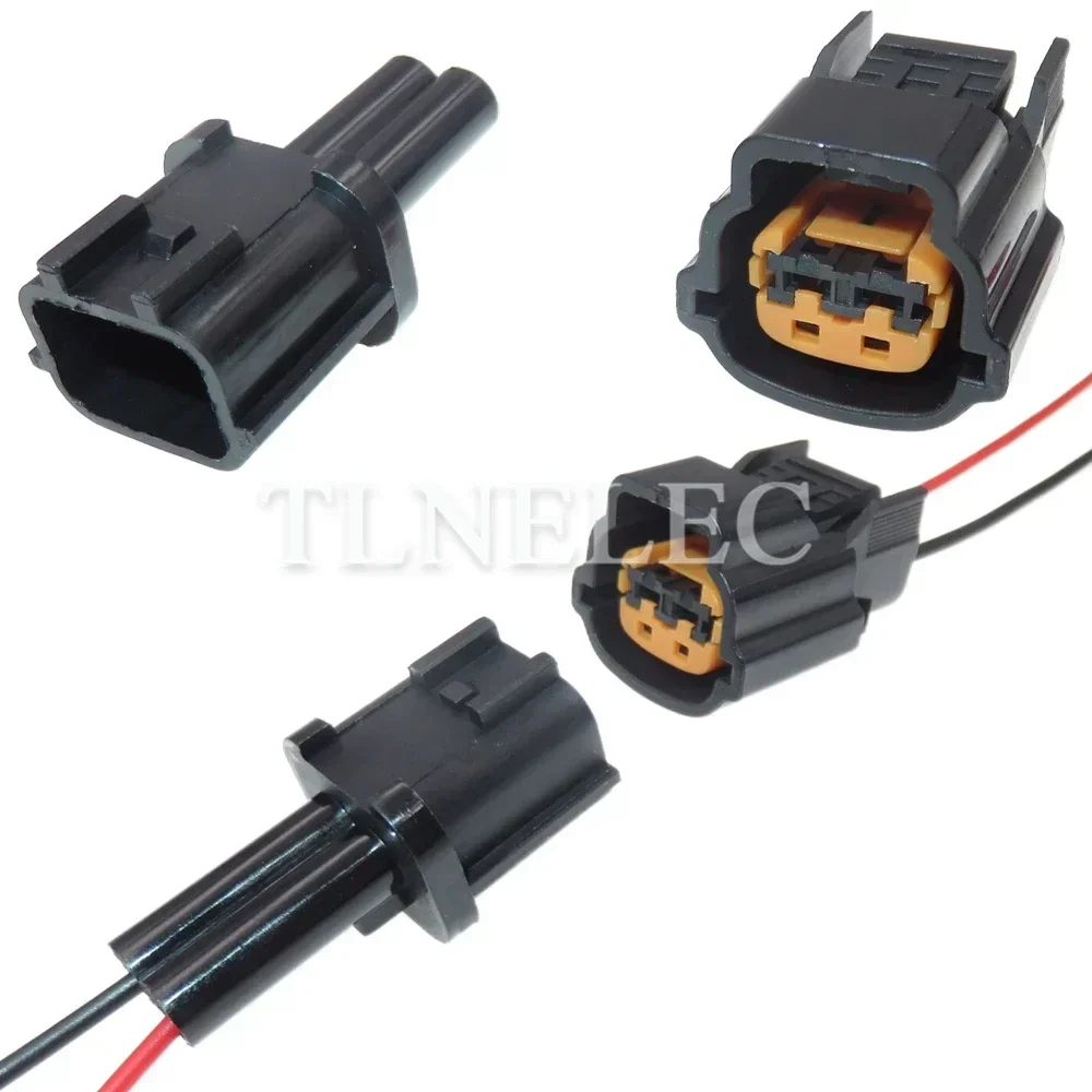 2 Pin Way Auto Male Female Docking Sockets With Wires Car Electrical Connector For Hyundai 6098-0137
