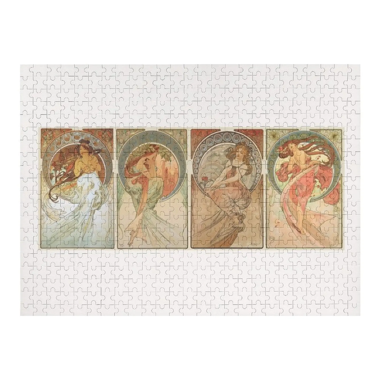 

HD. Пазл The Arts (1898) серии Alphonse Mucha - ВЫСОКОГО РАЗНИЦА, персонализированные игрушки для детей, головоломка с деревянными животными