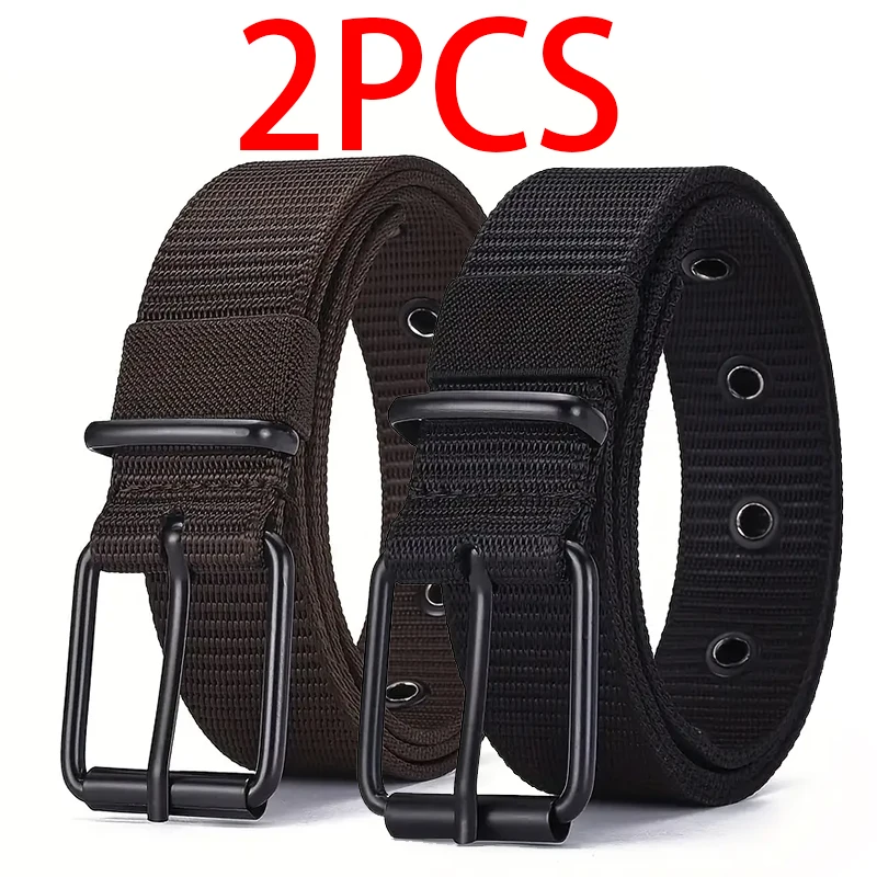 Nylon Quick-release Buckle Belt - Suitable for Outdoor Exploration Sports Daily Wear Unisex Youth Jeans Belt