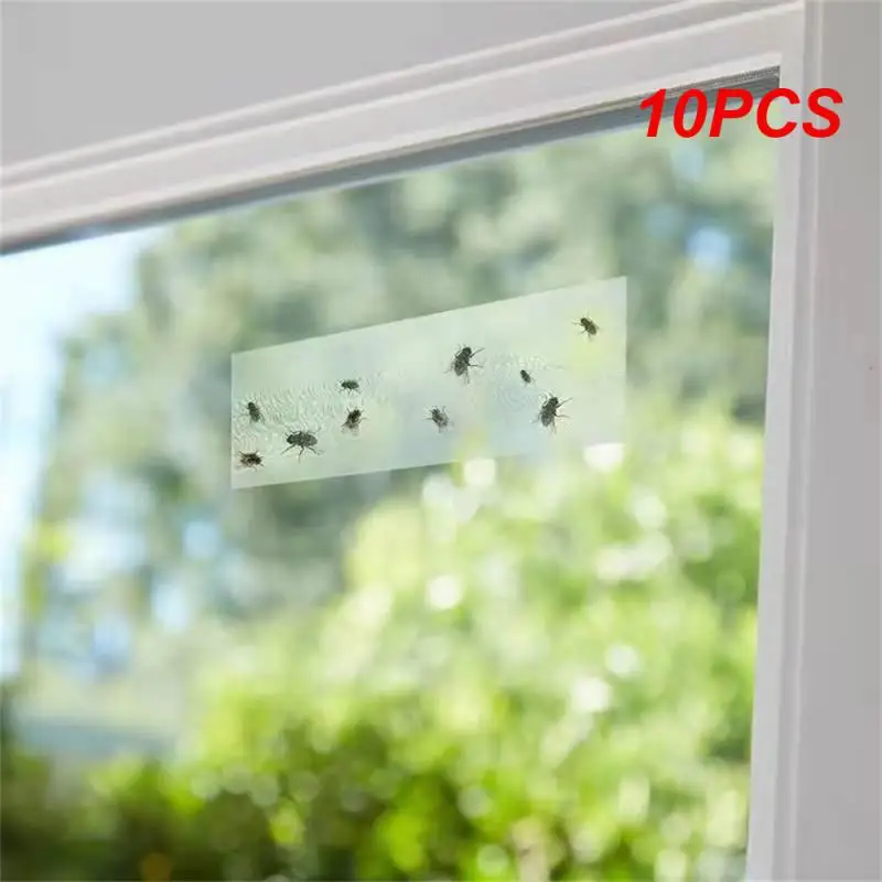 Single-sided Transparent Window Fly Catcher Fly Sticker Fly Stick Glass Fly Paper Sticker