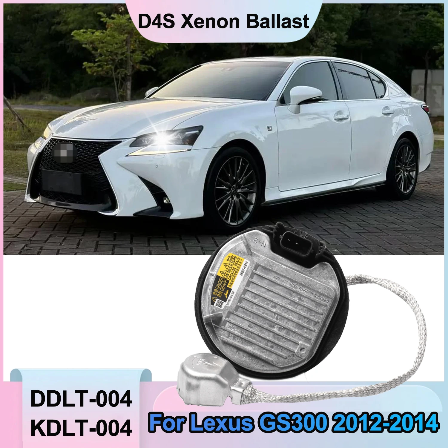 D4S D4R Xenon Headlight Ballast  Control Unit Module  OEM#DDLT-004 KDLT-004 For Lexus GS300 2012 2013 2014
