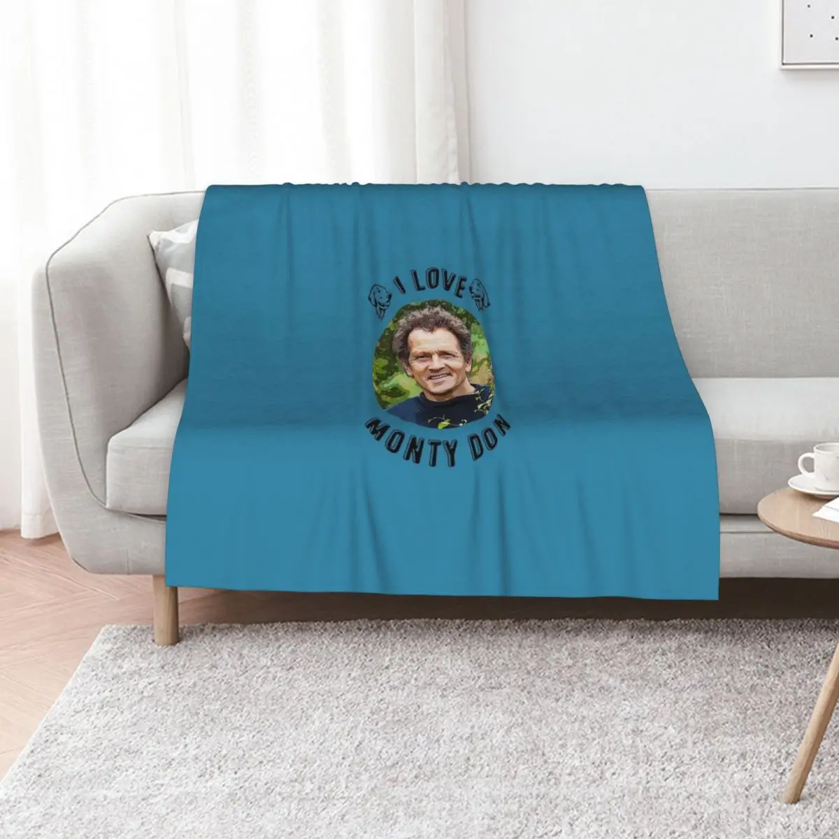 I Love Monty Don Essential T-Shirt Throw Blanket Plush Personalized Gift christmas gifts Beach Furry Soft Big Blankets