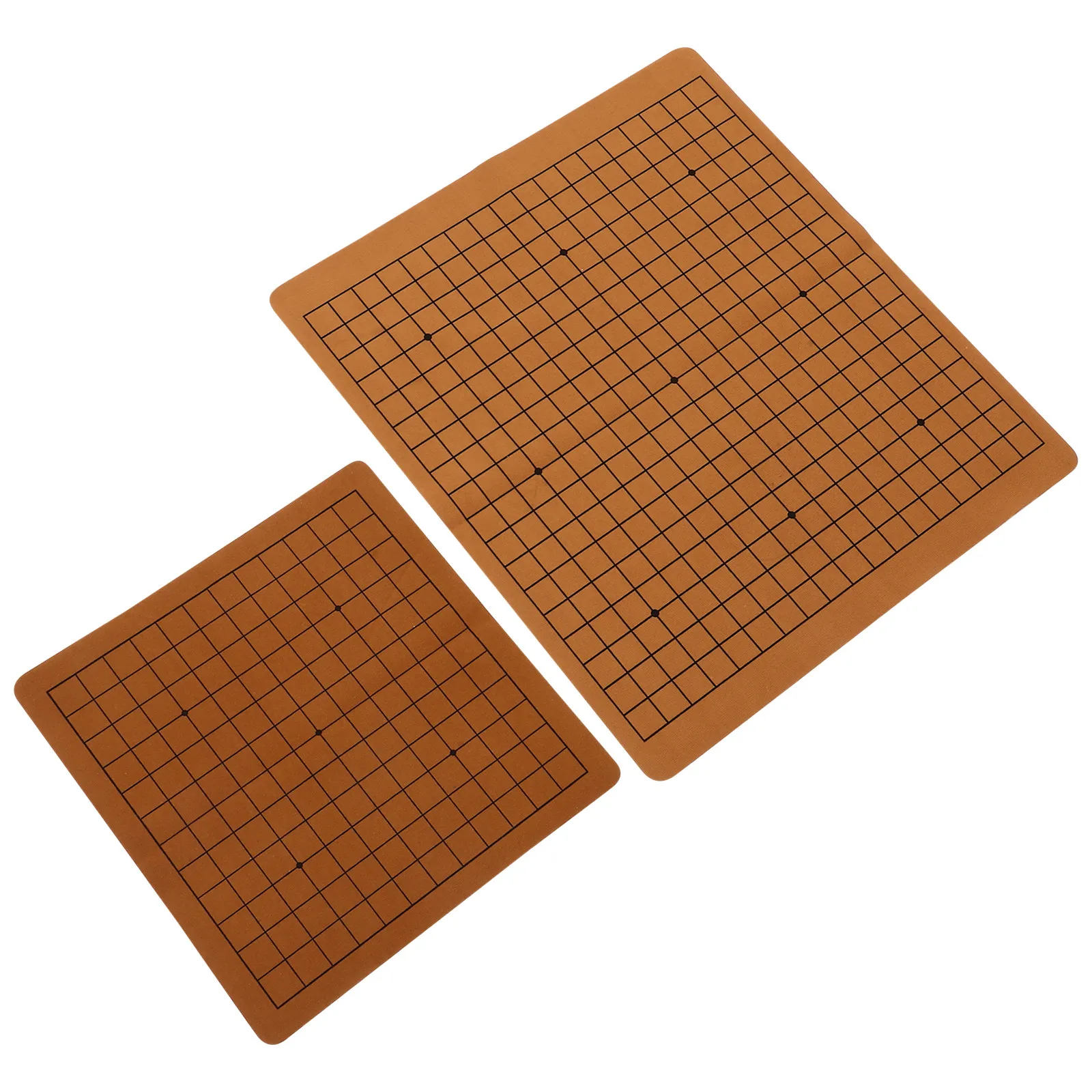 

2Pcs Folding Go Chessboard Double Sided Portable Travel Go Game Board Educational Hand Eye Coordination Tool