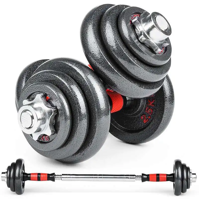 

Hot Selling Weight Chrome Cast Iron Body Building Multi Gym Set Electroplating Dumbbell