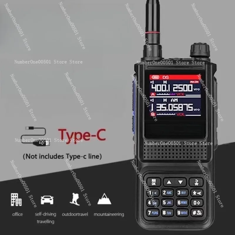 APX8000 Multi Band Walkie Talkie VHF UHF Air Band Waterproof Marine Dual Band Radio For Outdoor Camping - view 3