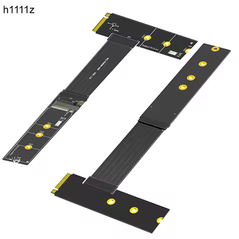 30CM M.2 NVME 4.0 Extension Cable 270 Degree M Key Riser Card Extender Converter Support PCIE4.0 2230 2242 2260 2280 M2 NVME SSD