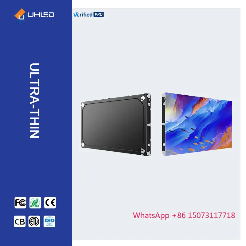 P0.78mm 실내 마이크로 LED 비디오 월 파인 피치 LED 디스플레이 스크린 16:9 풀 컬러 실내 LED 스크린 제어실용