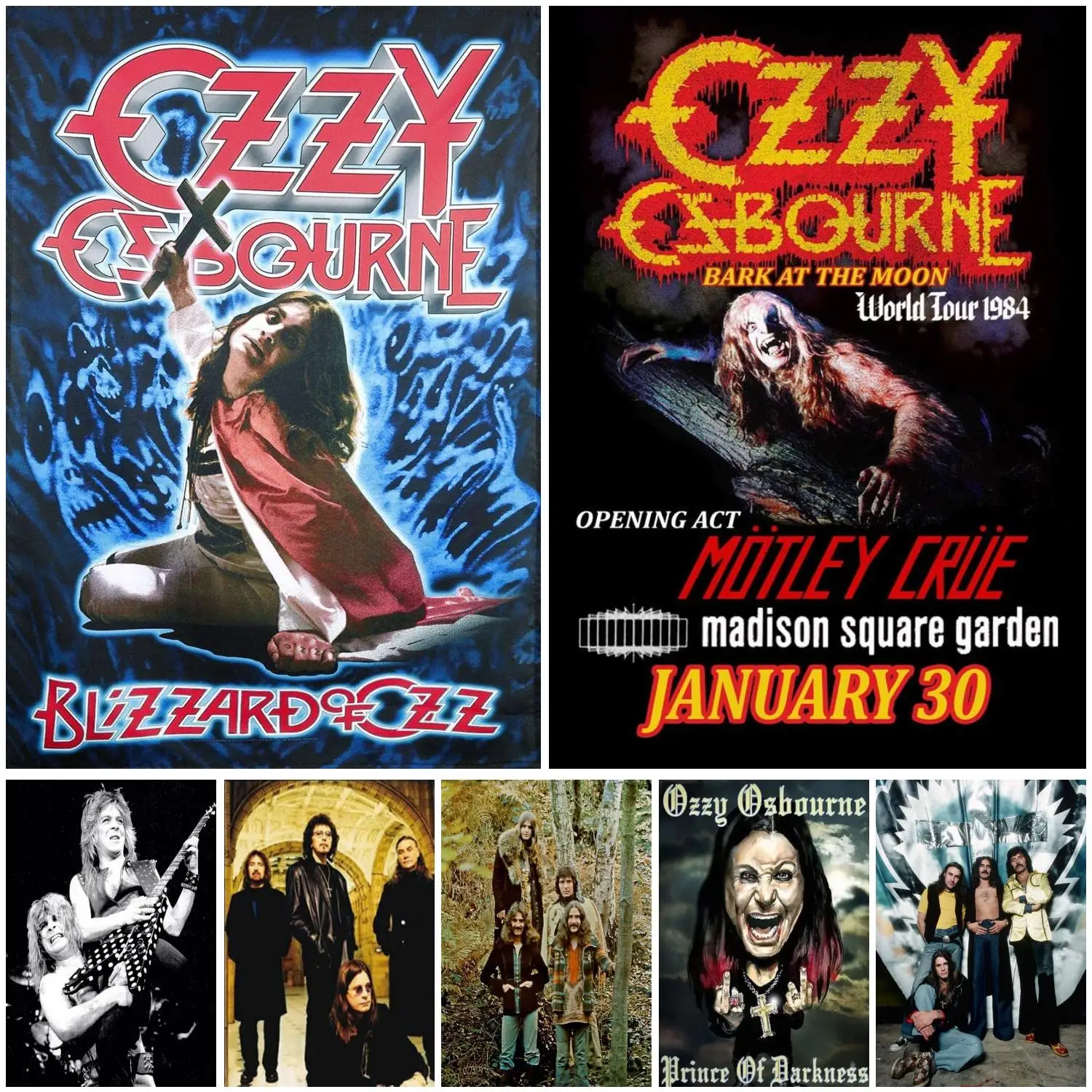 Ozzy Osbourne Wandbild: Moderne Kunst für das Schlafzimmer – Ein echter Fan-Deal für Rock-Enthusiasten