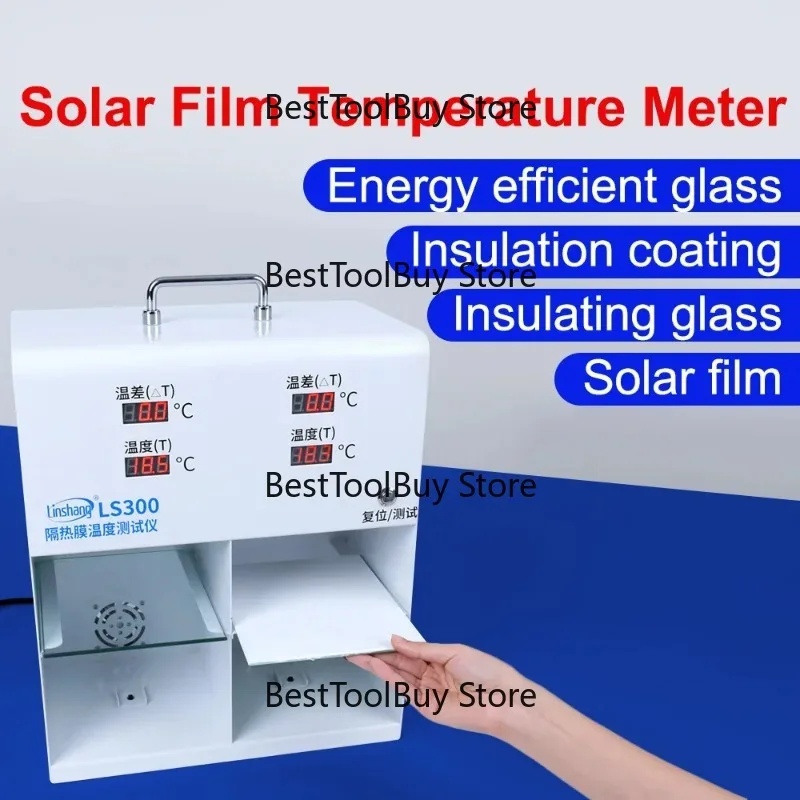 

Window Film Temperature Tester Thermal Insulation Measurement Solar Film Temperature Difference Meters for Window Tint