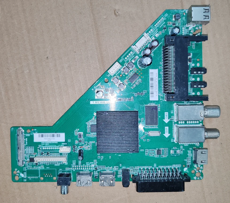 

T.MS3686.U801 4K TV motherboard physical photos shipped