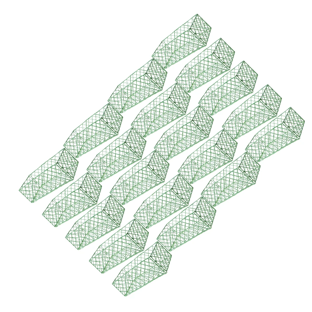 

20pcs Floral Mud Cage Soil Holder For Arrangement Fixing Rack Wedding Party Flower Shop Supplies Fresh Flower Cage Bowl