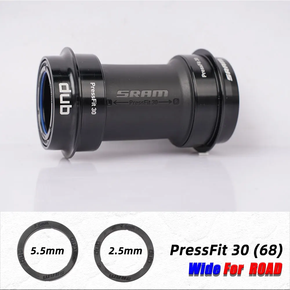 SRAM DUB BB Road Bike Central Movement BSA Thread 68/73mm BB30 PF30 Press Fit PF92 Axis Bottom Bracket Bicycle Part Accessories