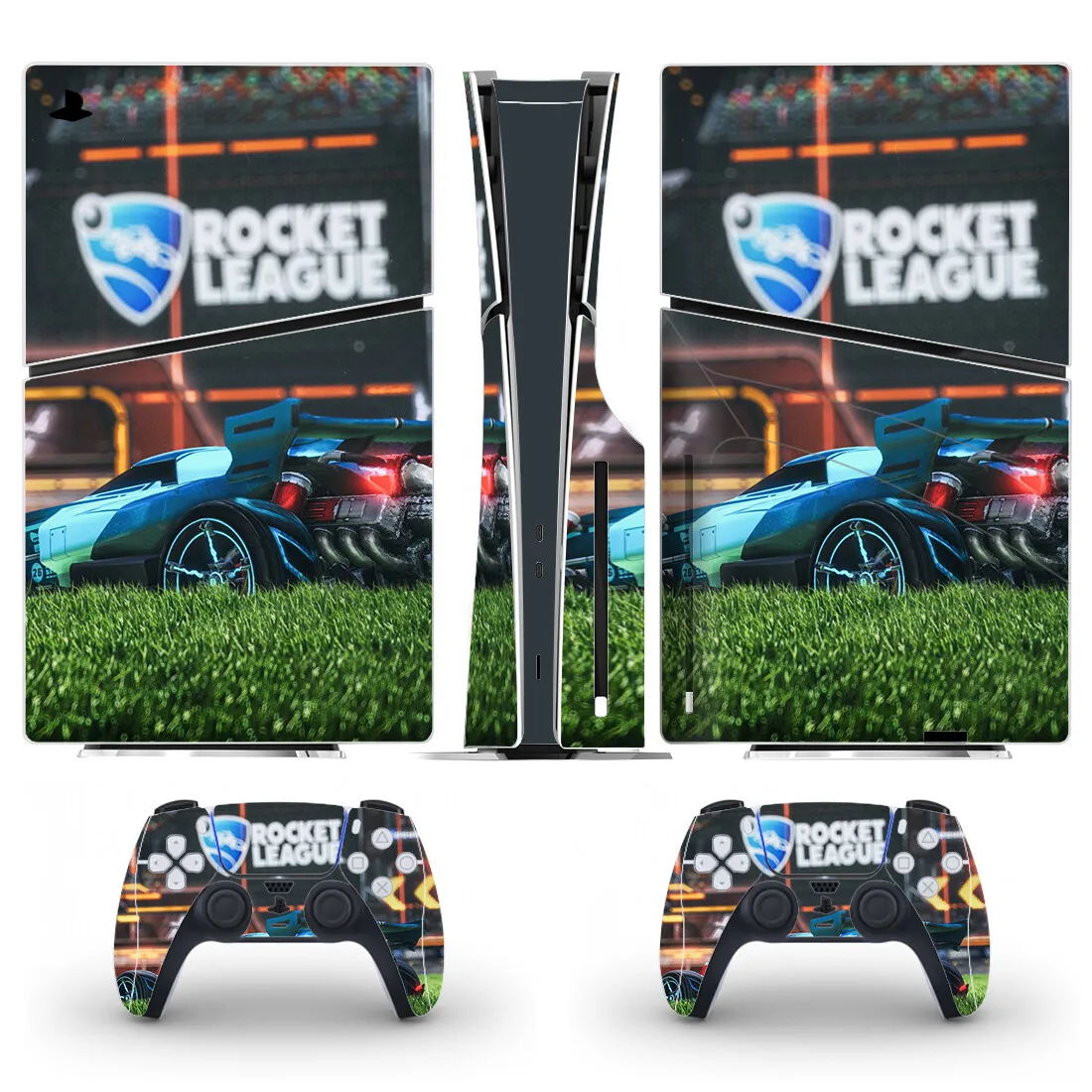 Новая игра Rocket League PS5 Slim Disc Skin Sticker Decal Cover для контроллера консоли PS5 Slim Disk Skin Sticker Vinyl