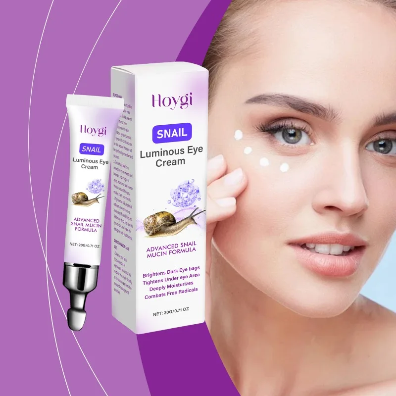 Anti Aging Eye Cream Advanced Snail Mucin Formula Collagen Deep Moisturizing Lightening Lifting Firming Eyes Skin Care Cosmetics