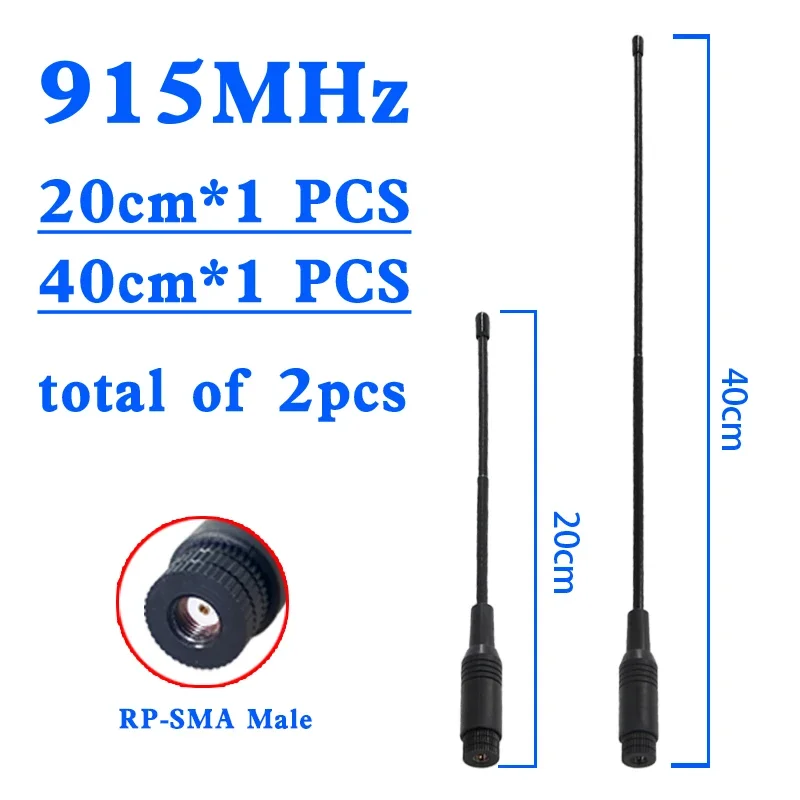 LoRa 868MHz 915 MHz soft Antenna for Meshtastic 900M Omnidirectional 915MHz LoRawan whip Antenna High Gain Long Range SMA Male