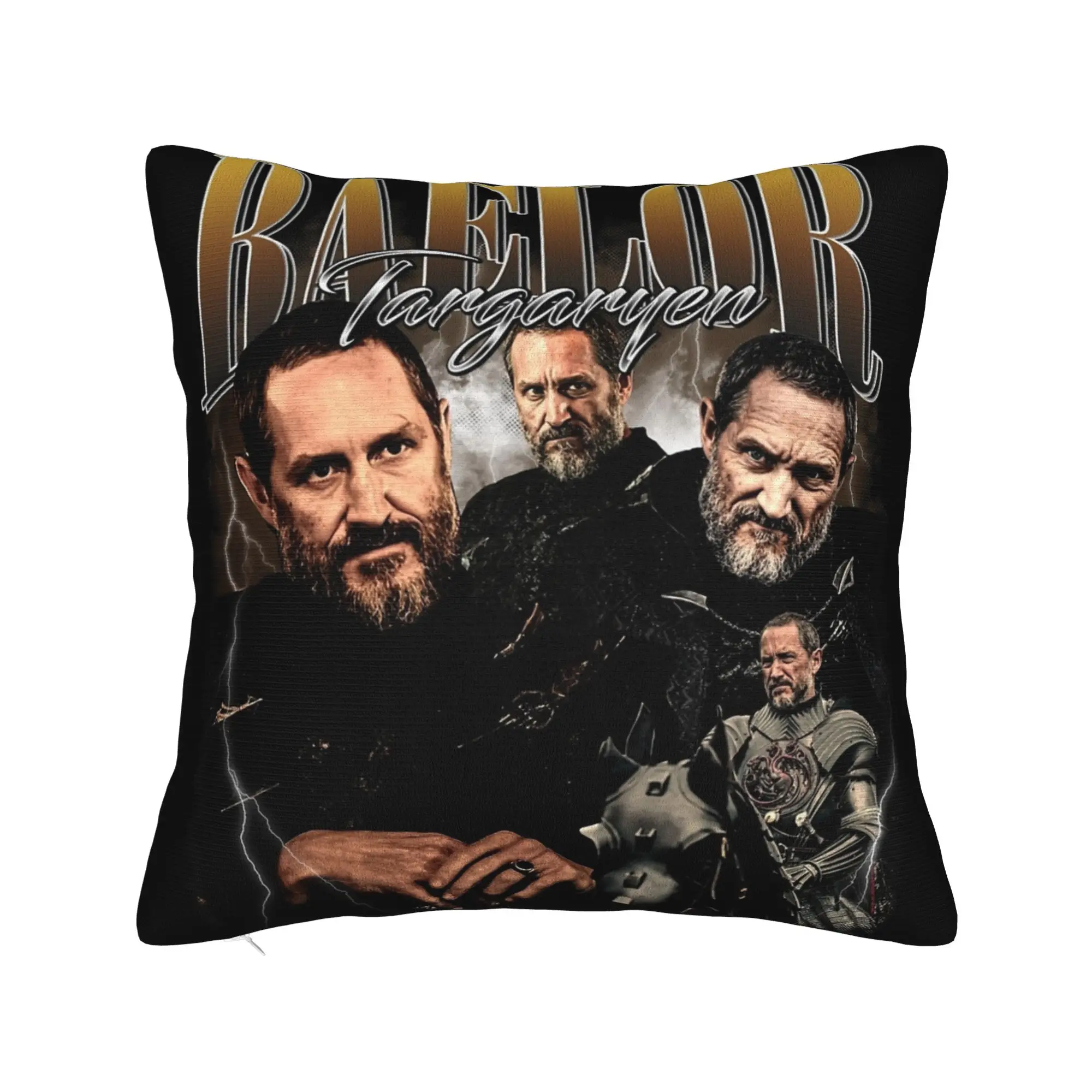 Vintage Baelor Targaryen A Knight of the Seven Kingdoms Pillowcase Printing Polyester Cushion Cover Throw Pillow Case Cover