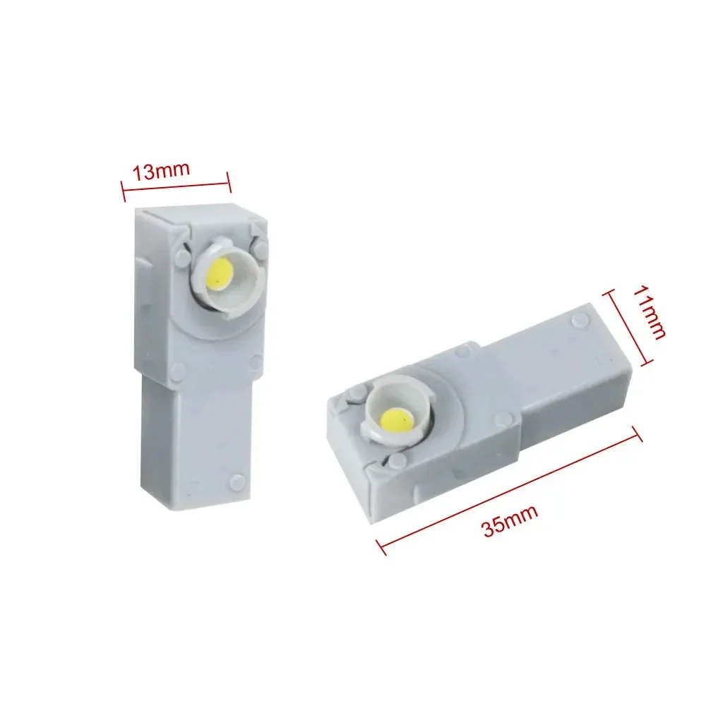 2Pcs Decorative LED Interior Light Illumination Assembly Decorative Illuminator Light Connector Lights for Toyota Corolla Cross