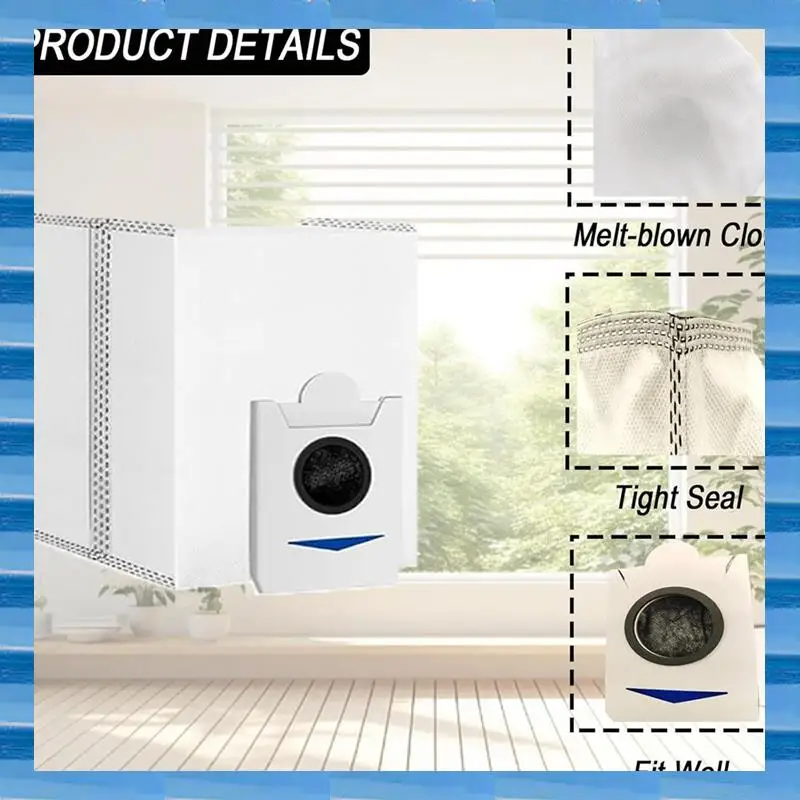 

For ECOVACS DEEBOT T30S Comb Robot Vacuum Cleaner Main Side Brush Hepa Filter Mop Cloth Dust Bags Parts