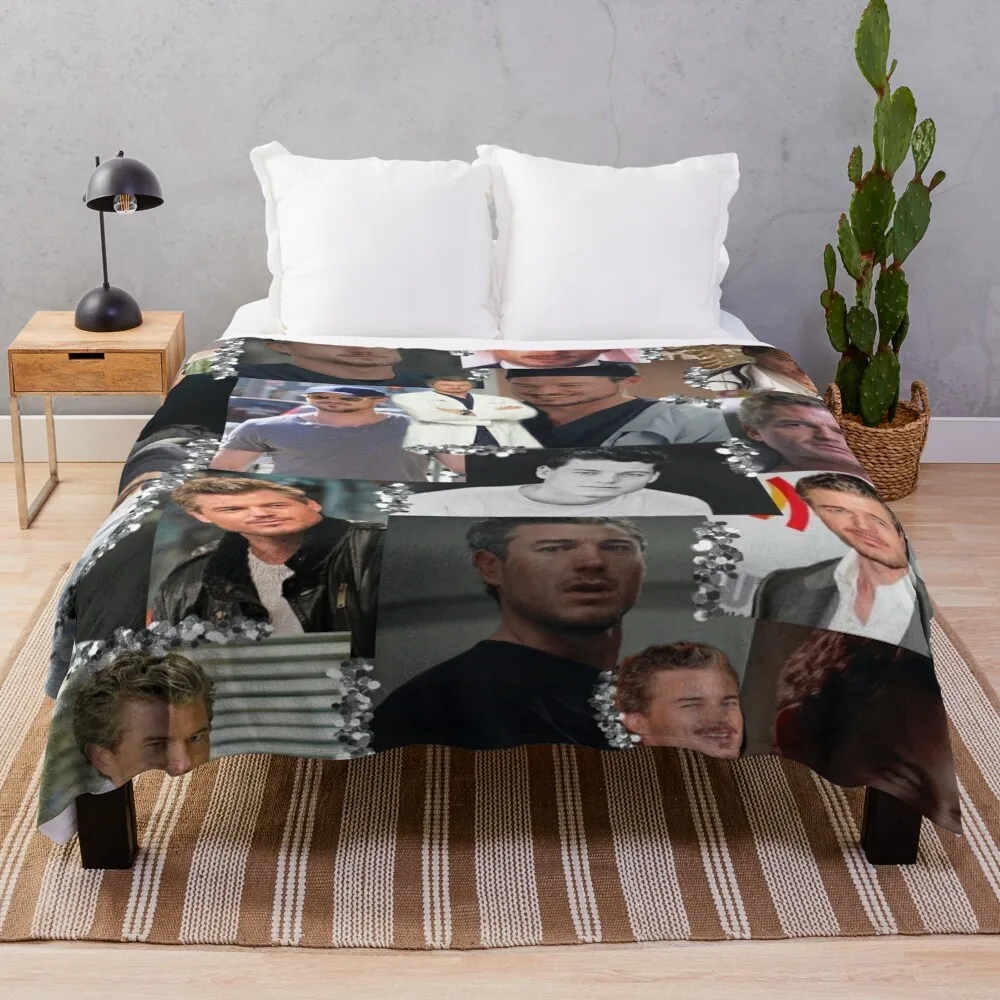 Mark Sloan Collage Throw Blanket Moving Luxury Brand Bed Vintage Blankets Sofas Of Decoration Blankets