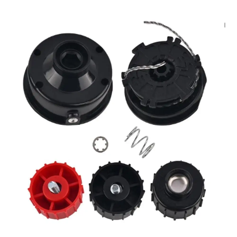 String Trimmer Head Replacement For Bolens Weed Eater BL100 BL110 BL160 Grass Trimmer Head Kit Double Line Spool Lawn Mower