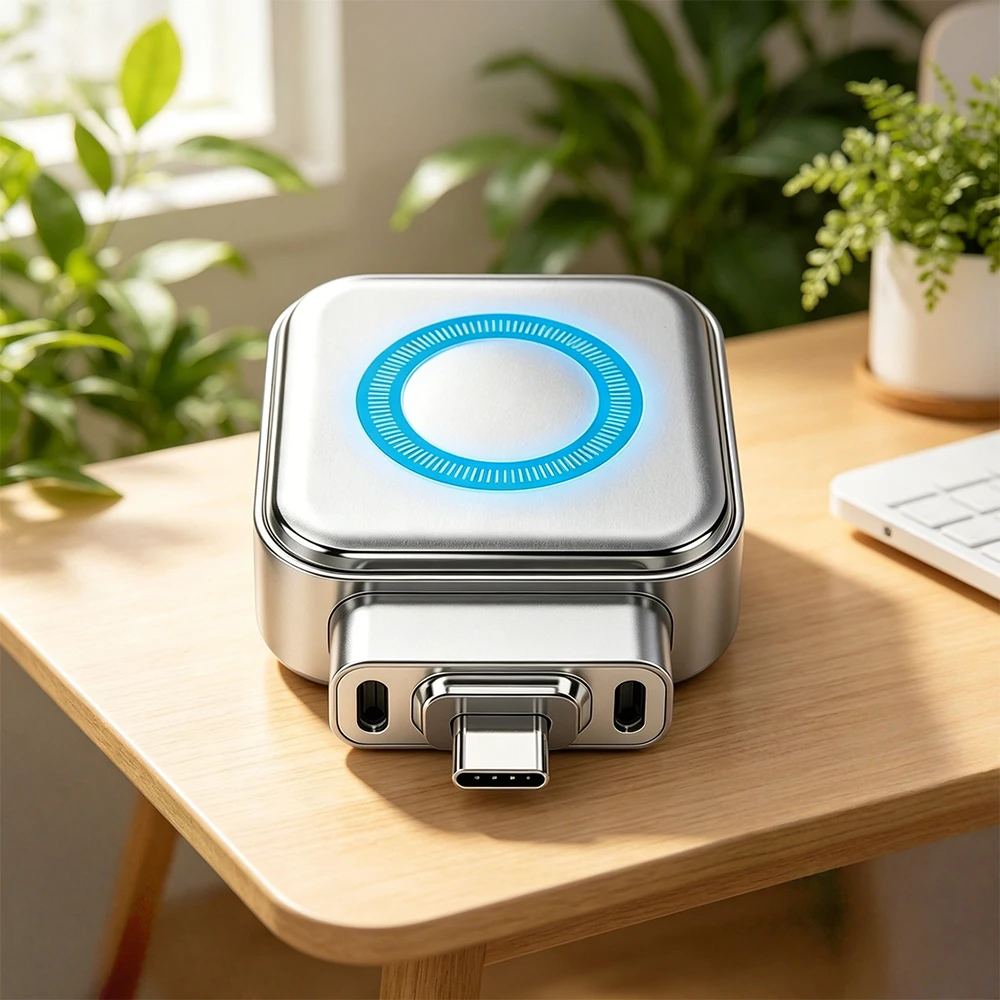 1Pcs Type-C Smart Charging Separator with Auto Disconnect When Full, Overcharge Protection Charger Safer for Overnight Charging