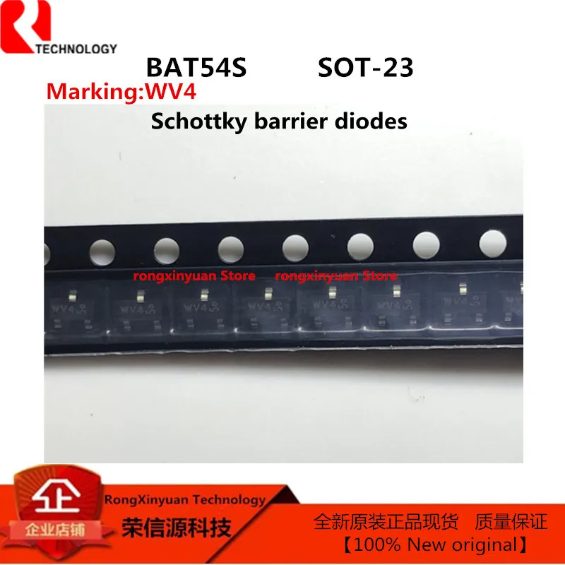 50 Pz BAV70LT1G A4 BAT54S WV4 BAT54C_R1_00001 L43 BAT54C WW1 BAT54C KL3 BAT54 KL1 BAS70 73t 1SS226.LF C3 1SS226 SOT-23 100% nuovo