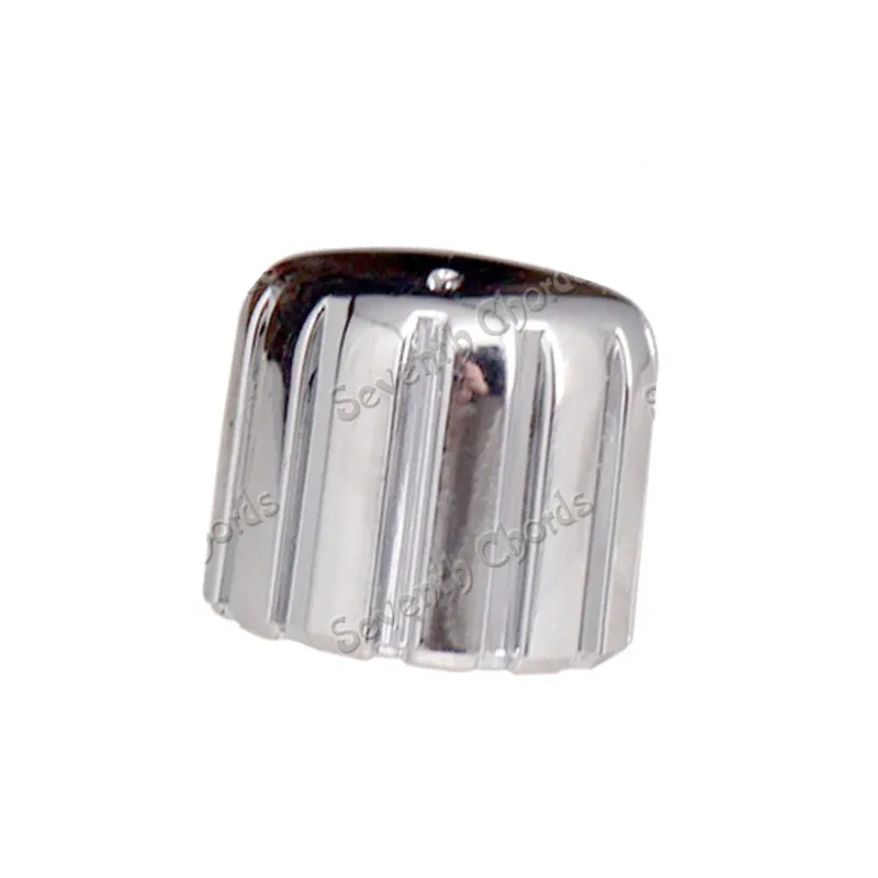 4Pcs/lot Chrome Plastic Speed Control Knobs Buttons Tone volume Knobs for Electric Bass Guitar guitar accessories parts