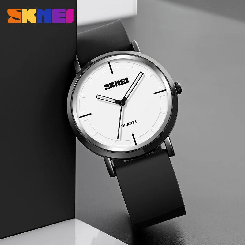 SKMEI Fashion Casual Quartz Watch For Men Women Simple Design  Outdoor Waterproof Sport Wristwatch 2023 New Clock Reloj Hombre