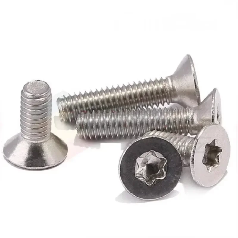 

GgxCwYkK M5x8mm-30mm stainless steel flat head hexgonal countersunk head six stars plum mechanical screws