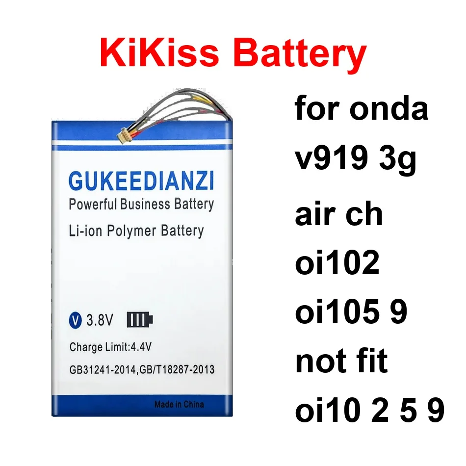 

Laptop Battery Long Lasting 12500Mah For Onda V919 3G Air CH OI102 OI105 9 Not Fit OI10 2 5