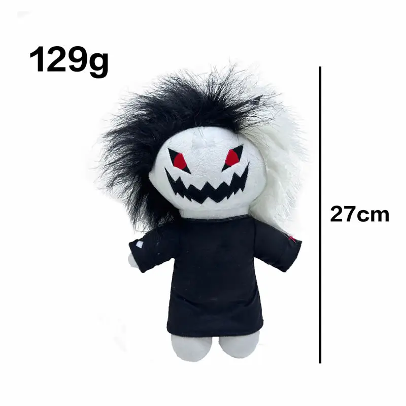 27cm Russia Zxc Cat Plush Doll Soft Stuffed Cartoon Anime Plushie Toy Kawaii Black Cosplay Prop Dolls For Children Birthday Gif