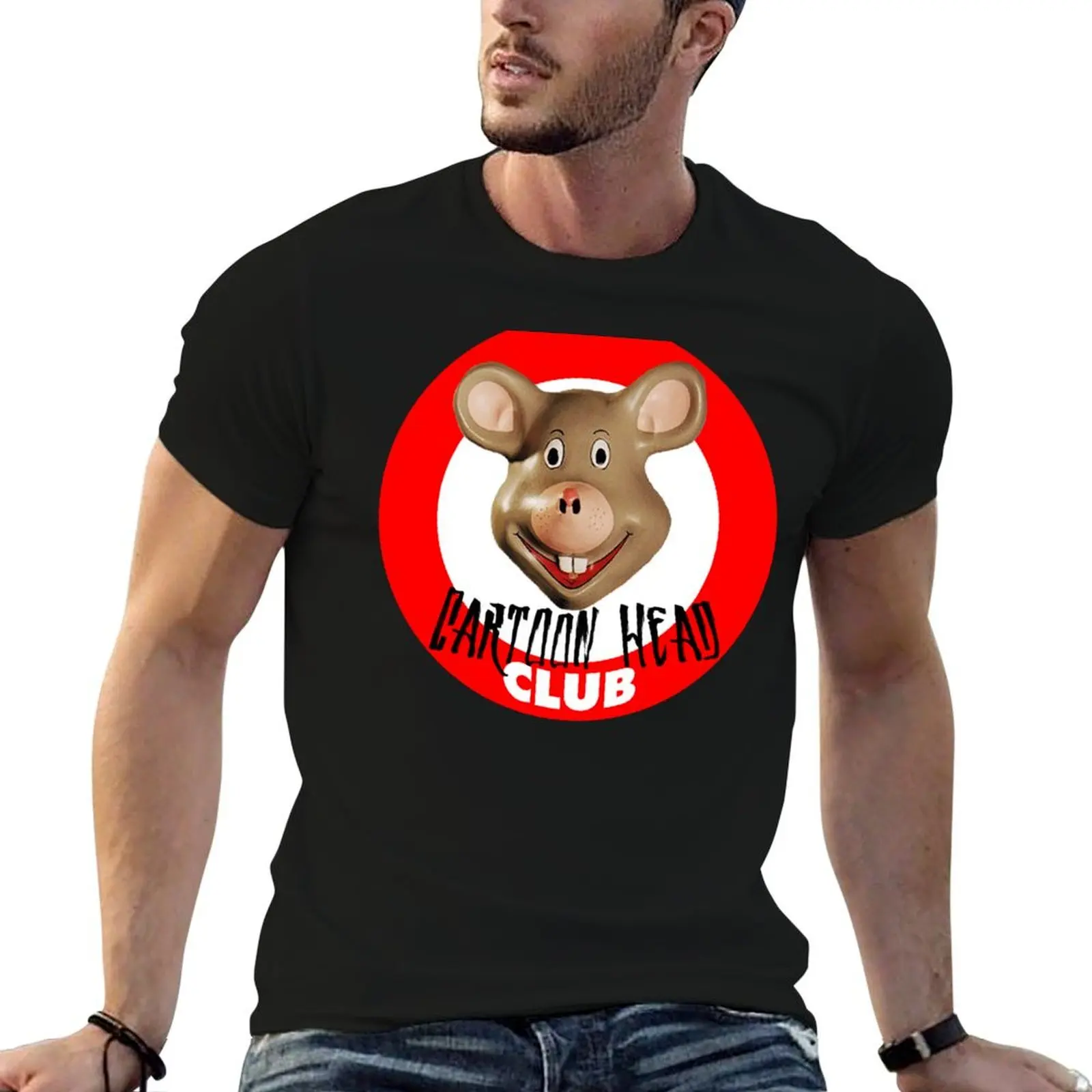 

Cartoon Head Club - Ideal T-Shirt blacks funny meme t-shirts sports fans anime t shirts men clothing