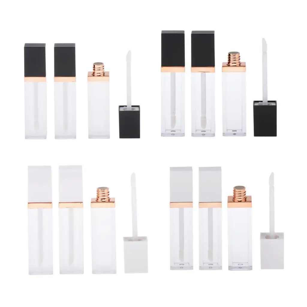 3PCS × 7ML Reusable Empty Balm Tubes Bottles Containers Vials with Inserts