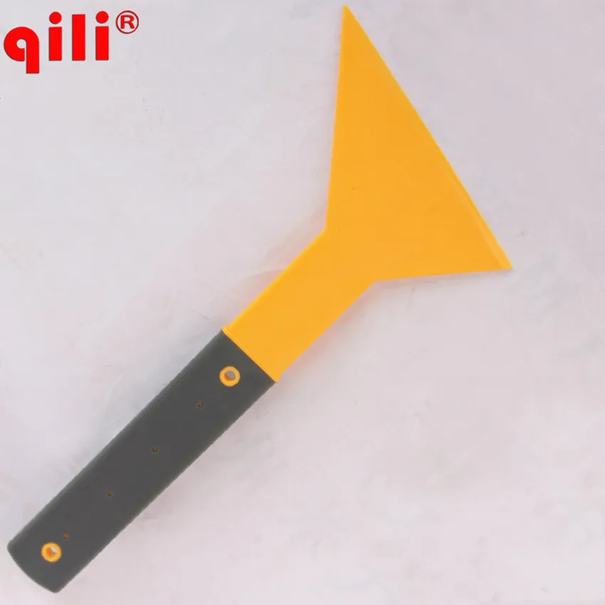 QG-10 Squeegee Tool Size 31*15cm Plastic Yellow Long Handle Car Vinyl Film Scraper Car Window Tint Scraper Scraper Tools