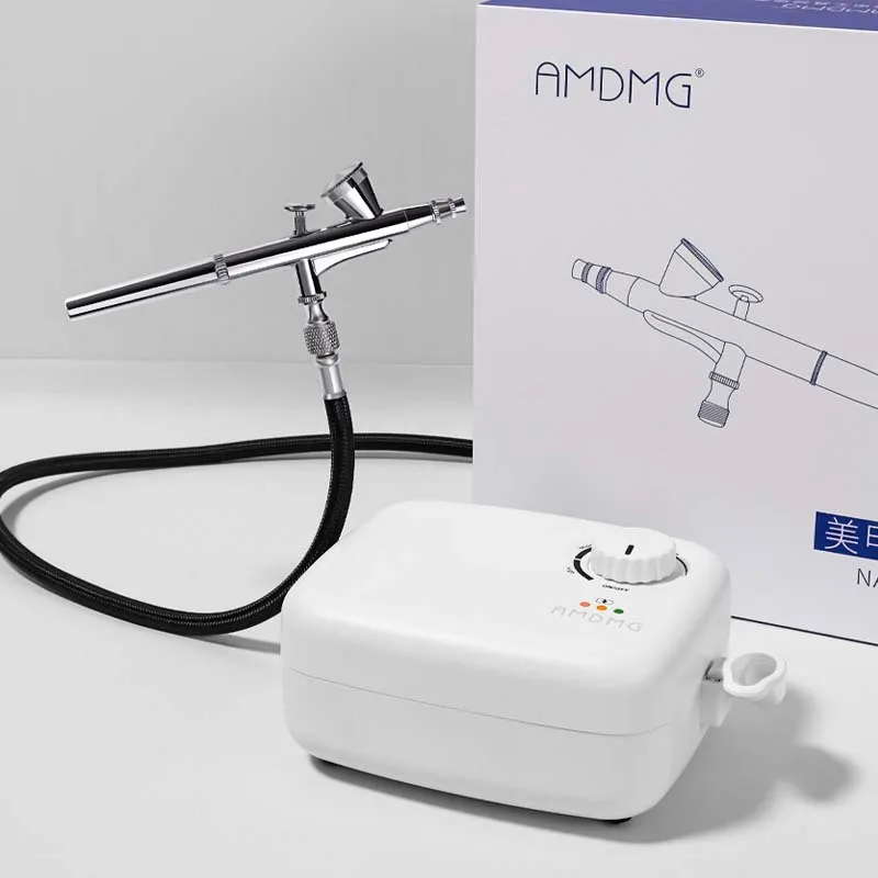 AMDMG OEM ODM Rechargeable Adjustable Nail Airbrush Tinta Para Aerografo Para Reposteria Aerografos Para Maquillaje