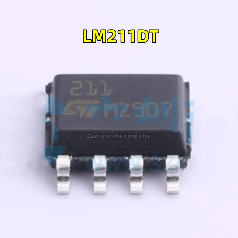 1-100 PCS/LOT New original genuine LM211DT LM211 screen printing: 211 voltage comparator chip SOP-8