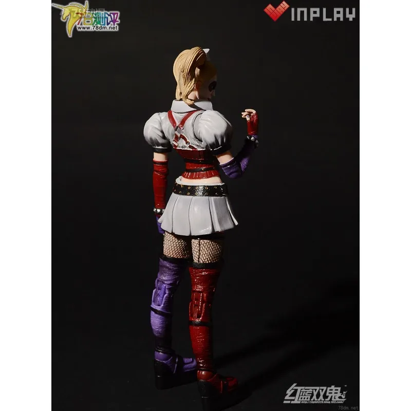 SQEX Original PlayArts Transforms Into Movable Dolls Arkham Asylum Joker Anime Action Figure Model Toys Model Gifts for Boys