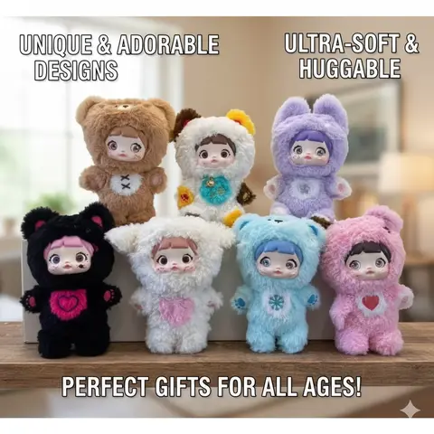 Nommi Lovelinessed Never End Blind Box Puppen Niedliche Kawaii Vinyl Figur Serie Mystery Box Puppen Perfekte Geschenktüte Anhänger